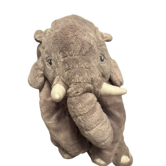 IKEA DJUNGELSKOG Elephant Plush Stuffed Animal Gray 13” Soft Toy - Retired - Picture 3 of 7